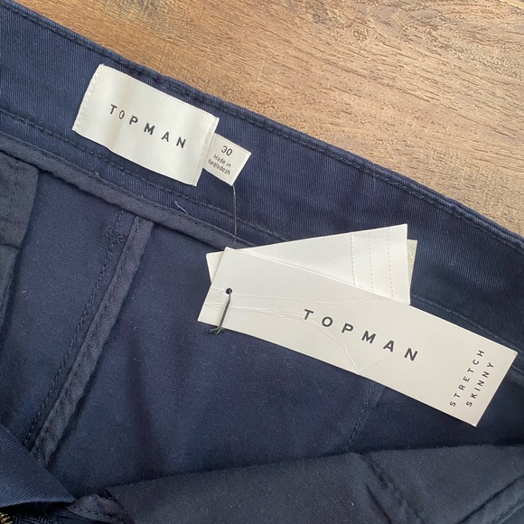 NEW WITH TAGS TOPMAN CHINO SHORTS - Picture 6 of 8